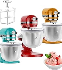 5 QT Food-Grade Stainless Steel Mixer Bowl Compatible With KITCHENAID TILT-HEAD STAND MIXERS 4.5-5 Quart, with Anti-slip handle & Prominent Clasp, Stainless Steel Polished