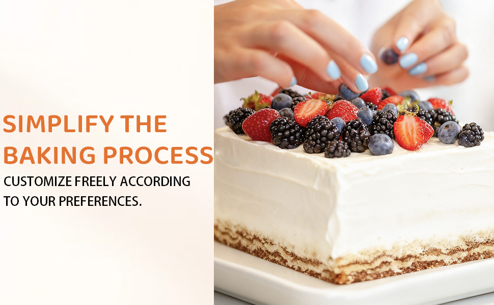 Angel Food Cake Pan,18 Cups Square Tube Cake Pan With Removable Bottom,10-inch–Non–stick Pound Cake Pans for Baking Pound,Chiffon Cakes and Angel Food Cake