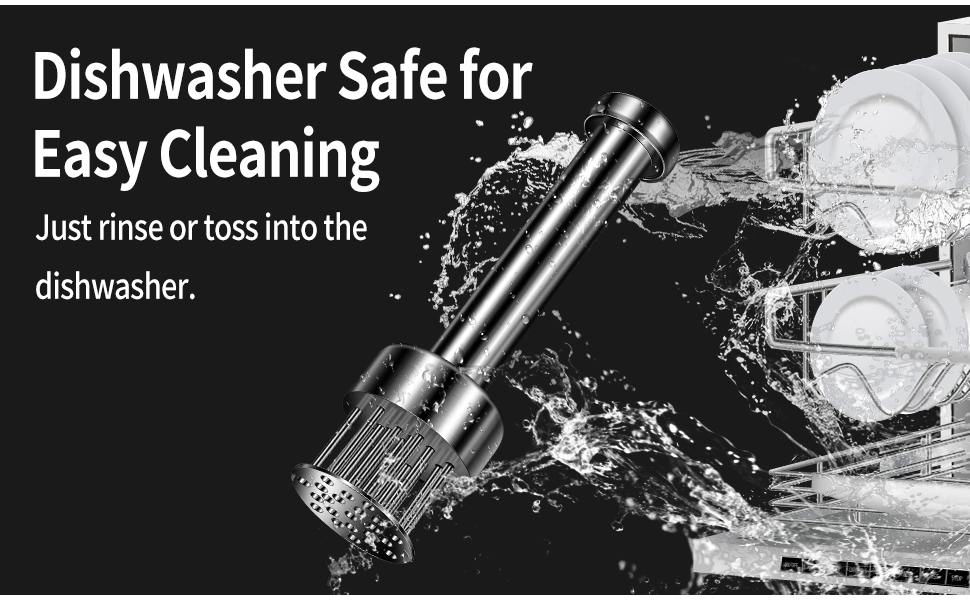 304 Stainless Steel Meat Tenderizer Tool Premium Meat Tenderizer Meat Mallet with 21 Ultra-sharp Tenderizer Needles for Tenderizing Beef, Turkey, Chicken, Steak, Dishwasher Safe