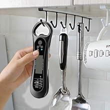 Meat Thermometer Digital, Instant Read Meat Thermometer for Grill and Cooking, with Bottle Opener, Backlight & Calibration Food Thermometer, Kitchen Gadgets for BBQ, Turkey, Candy, Liquids