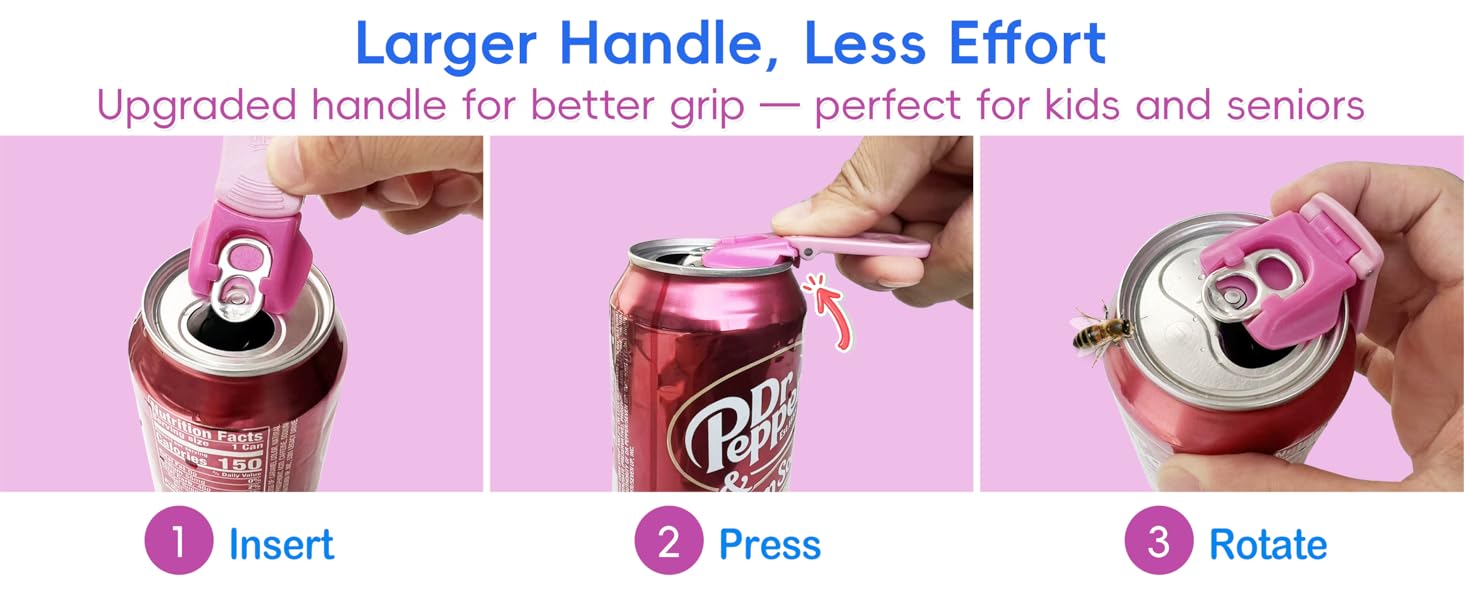 6 pack 6 colors Soda Can Opener & Soda can lids, Drink Protector Caps,Suitable for Parties, BBQ, Camping, and Travel.