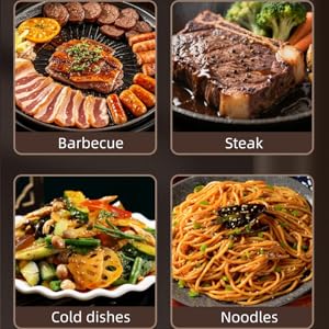 Kitchen Metal Tongs, Heat-Resistant 600°C Stainless Steel Cooking Tongs, Perfect for Food, Steak,Bread,Pizza,Salads and BBQ,Stable Clamping and Flipping Performance.