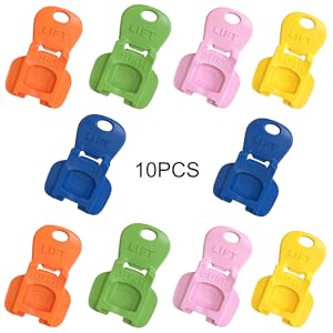 Soda Can Opener Set, 10PCS Easy Tab Opener and Drink Protector with Reusable Complete-Cover Plastic Can Toppers, Fits Coke, Beer & Aluminum Beverage Cans, 5 Colors Lids for Party, BBQ, Camping