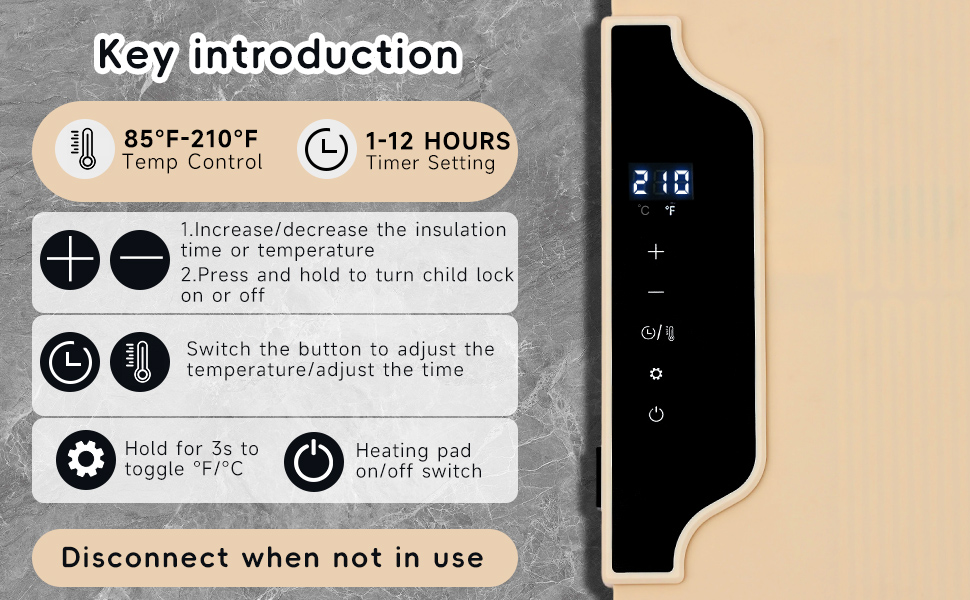 Sourdough Starter Warmer with 85-200°F Temp Control & 12H Timer, Full-Surface Fast Heating Silicone Sourdough Warming Mat for Sourdough, Baking, Yogurt, Kombucha, and Daily Home Use(Medium)