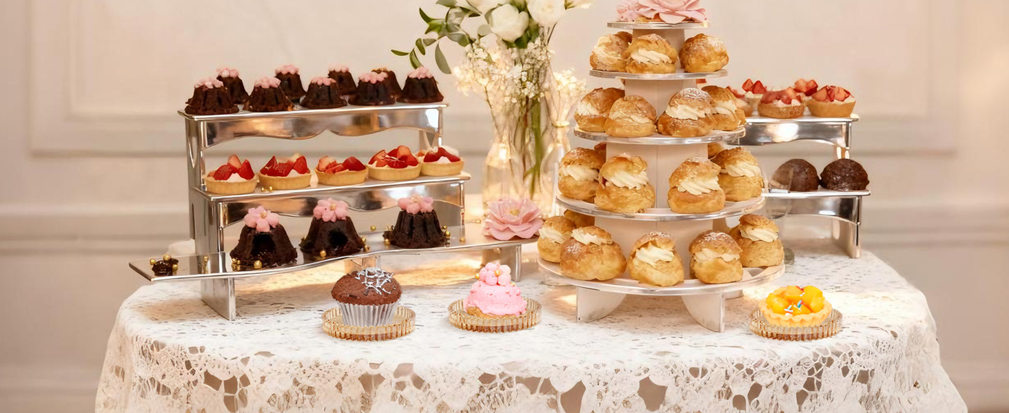 Round Modern Clear Coasters Set of 4, VIBRATITE 4 Inch Glass Cup Coaster Modern Crystal Coasters for Drinks Coffee Office Bar Kitchen Home Wedding Party Decor (Amber)