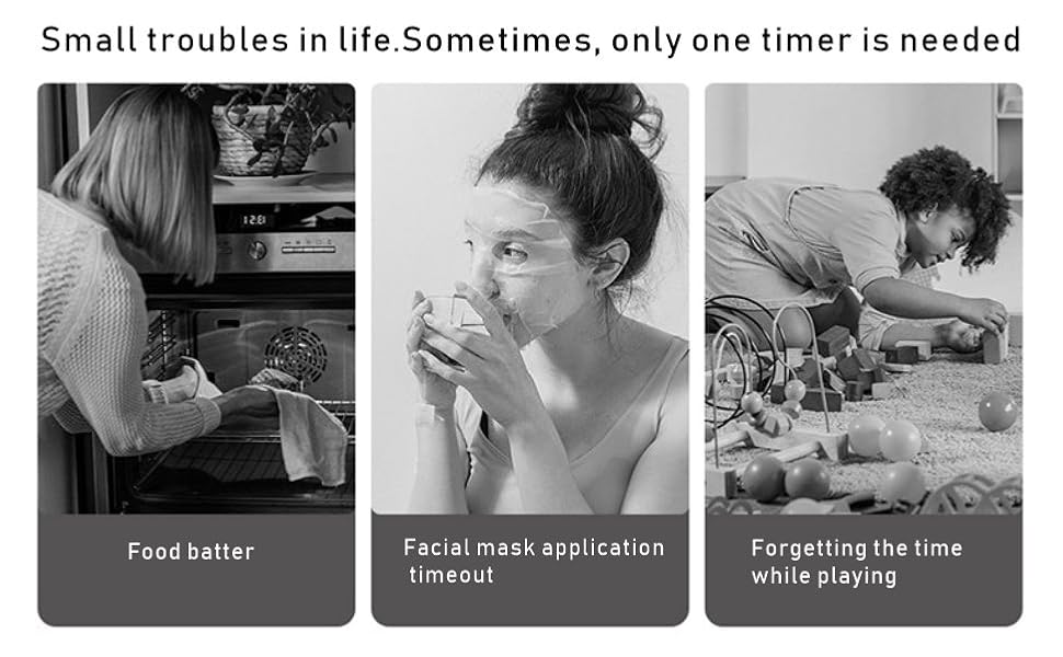 Retro Mechanical Kitchen Timer, Red, 60-Minute Countdown with Magnetic Back, Wind-Up Design, Loud Alarm for Cooking, Home Use (red and Plastic Material)