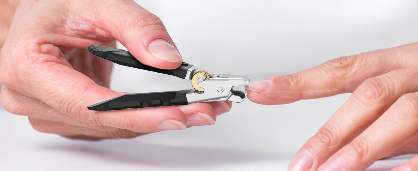 Toenail Clippers for Thick Toenails, Nail Clippers for Men with Wide Jaw Opening, Heavy Duty Ingrown Toe Nail Clippers with Long Handle for Seniors, Large Nail Cutter Set Gifts for Men Women