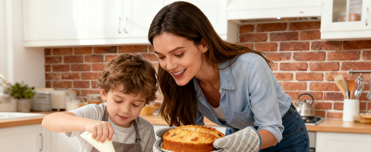 Digital Kitchen Food Scale 33lb-Detachable LCD Display,1g/0.1oz Precise Electronic Weight Scale for Baking, Tare/Hold/Timer Function, Glass Platform, Count Mode, Wall-Mount & Tilt Stand