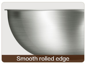 3-Piece Stainless Steel Mixing Bowls Set, 1.45, 2.22 & 3.38 Qt with Measurement Marks, Food Grade 304, Dishwasher Safe & Stackable for Baking, Tossing Salads, and Meal Prep for Your Kitchen