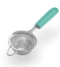 U-Taste 8in Kitchen Plating Tweezer: 18/8 Stainless Steel Food-Grade Metal Food Tong, Seamless-Welding, Sturdy and Flexible with Non-Slip Tips for Serving, Decorating, Cooking, Baking (Pointed Tip)