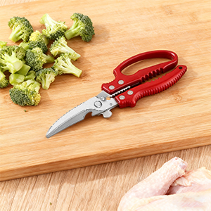 3-piece kitchen set include Kitchen Shears Peeler Can Opener Manual,Heavy Duty Kitchen Scissors for Chicken, Potato Carrot Peelers,Magnet,Stainless Steel,Stainless