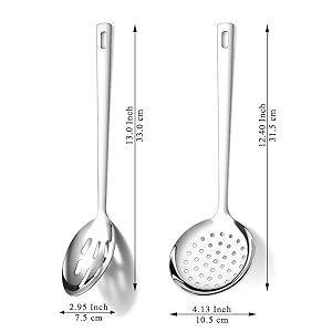 Berglander Slotted Spoons for Straining 2 pcs 13
