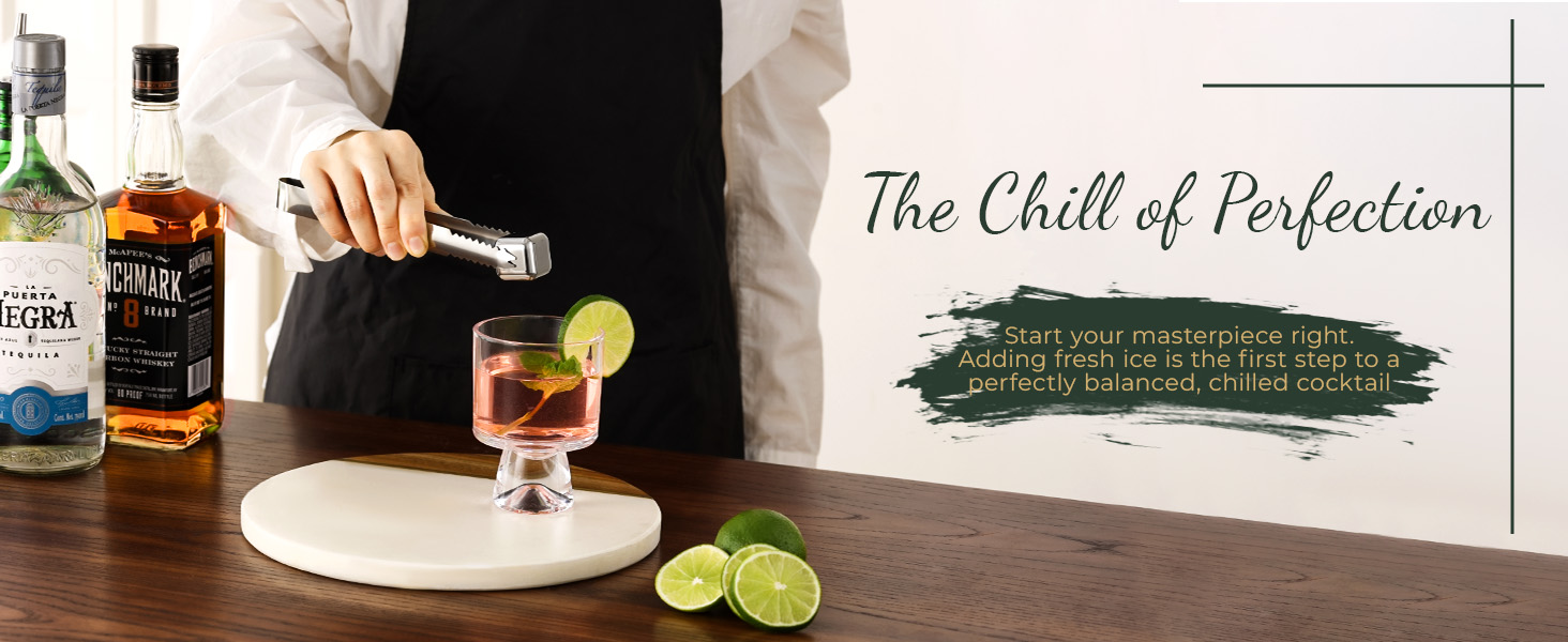 Cocktail Shaker Set,24-Piece Bar Bartender Kit with Stand,Martini Shaker,Jigger,Strainer,Mixer Spoon,Muddler,Liquor Pourers,Tongs,Opener,LCE Ball Mold&LCE Cubes,Bottle Stoppers|Silver