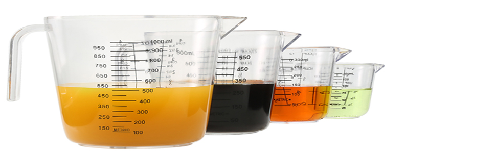Measuring Cup, 2 Cup, Clear