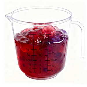 Measuring Cup, 2 Cup, Clear