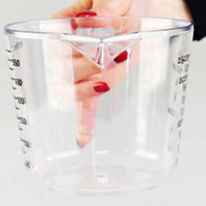Measuring Cup, 2 Cup, Clear
