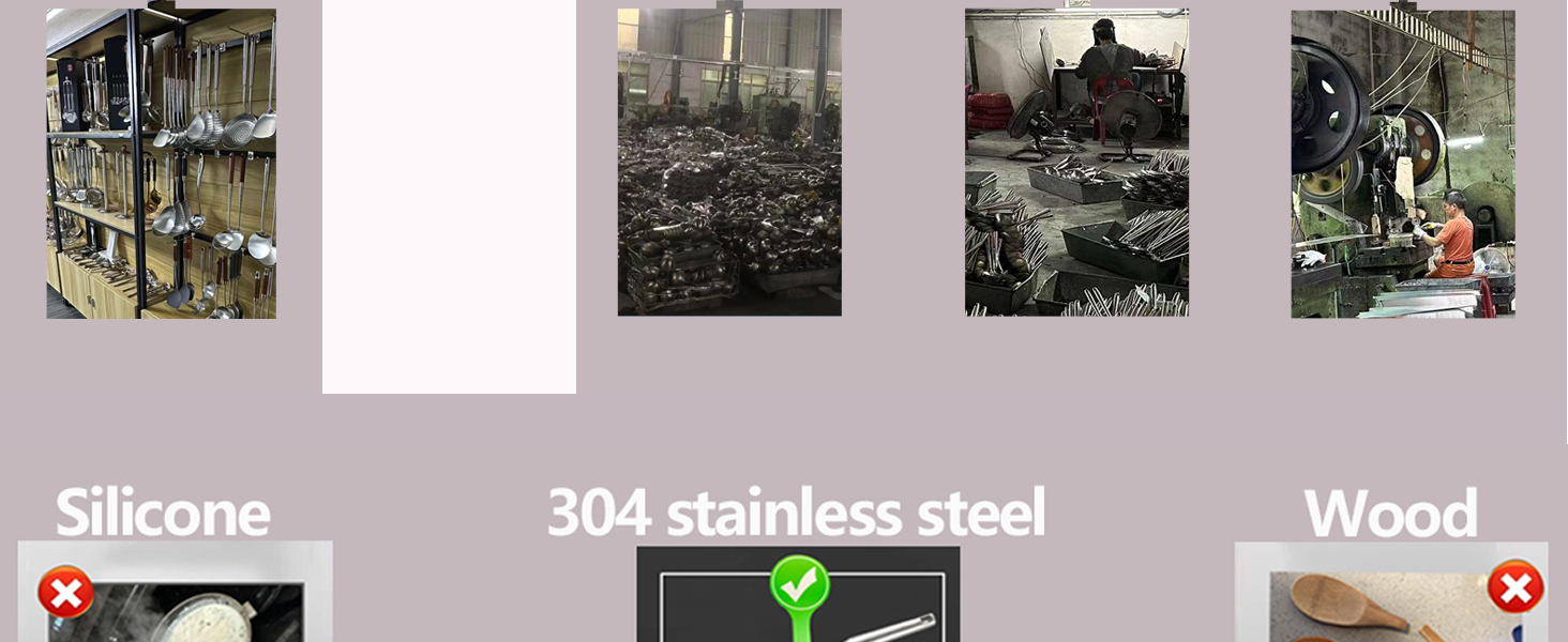 Stainless Steel Kitchen Utensils 12 Pcs, Small Cooking Utensils Set,Spatulas,Ladle,Skimmer,Tunners,Serving Spoon,Spaghetti Spoon,Fork,Potato Masher,Egg Whisk,Tongs,Dishwasher Safe