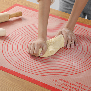 Silicone Pastry Mat 36x24 Inch Extra Large Baking Mat with Measurements, Nonstick Kitchen Counter Mats for Dough, Pastry, Dough Rolling, Kneading Board, Pie Crust, Fondant, Bread, Pasta, Pizza