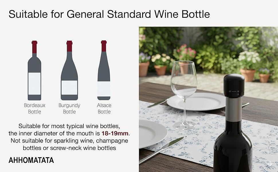 Wine Stopper for Wine Bottles 3Pcs - Leak Proof Wine Bottle Stoppers, Reusable Silicone Wine Saver to Keep Wine Fresh, Cute Wine Accessories Gift Set