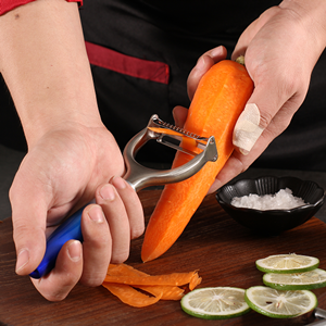 Vegetable Apple Peelers for kitchen, Fruit, Carrot, Veggie, Potatoes Peeler, with Ergonomic Non-Slip Handle Sharp Blade Good Sturdy With Julienne Function, (2-in-1)