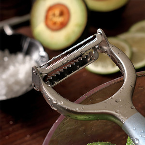 Vegetable Apple Peelers for kitchen, Fruit, Carrot, Veggie, Potatoes Peeler, with Ergonomic Non-Slip Handle Sharp Blade Good Sturdy With Julienne Function, (2-in-1)