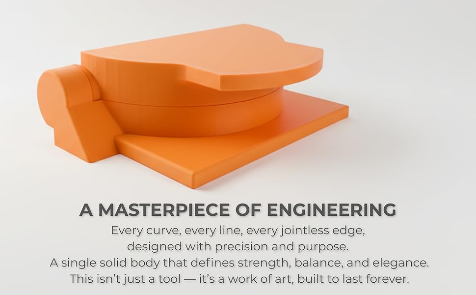 Irrompible Empanada Maker Press, Sampaoli Unbreakable Collection, 3D Printed PETG, Professional Dumpling, Calzone Maker Machine, Heavy-Duty Tortilla Crimper, Made in USA.
