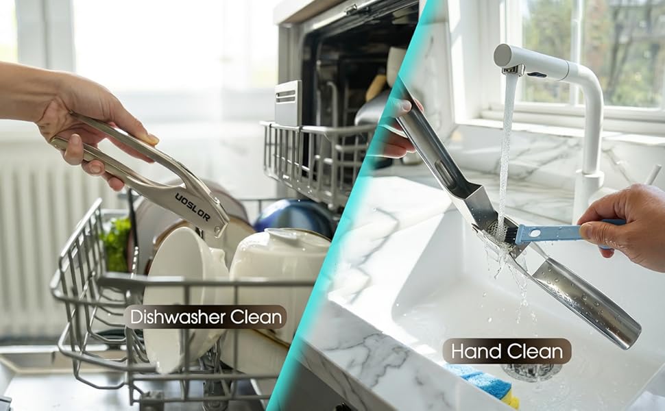 Garlic Press Heavy Duty Mincer and Peeler Set, Rust Proof 304 Stainless Steel Garlic Crusher, Easy-Squeeze Nut Ginger Chopper, Dishwasher Safe Kitchen Gadget