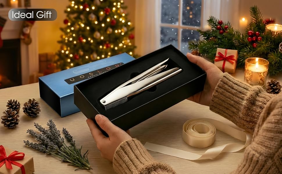 Garlic Press Heavy Duty Mincer and Peeler Set, Rust Proof 304 Stainless Steel Garlic Crusher, Easy-Squeeze Nut Ginger Chopper, Dishwasher Safe Kitchen Gadget