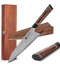 XINZUO Sharp Kitchen Scissors with Black Handle,110 Layers Damascus Steel Multipurpose Heavy Duty Kitchen Shears for Poultry/Vegetables/Fish/Nuts