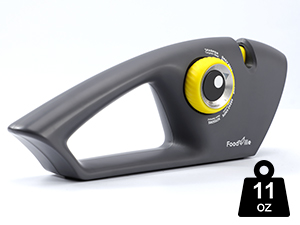 5 in 1 Knife Sharpener with 5 Stages including Tungsten, Diamond, Ceramic for Scissors and All Kinds of Kitchen Knives with Straight and Serrated Blades