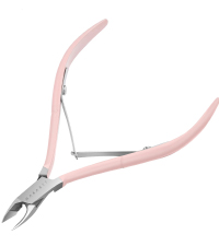 Makartt Nail Clippers - Sharp Nail Cutters, Fingernail & Toenail Clippers for Thick Nails, Curve Edge Portable Nail Clipper Set for Men & Women, Stainless Steel (Pink 2pcs)
