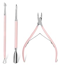 Makartt Nail Clippers - Sharp Nail Cutters, Fingernail & Toenail Clippers for Thick Nails, Curve Edge Portable Nail Clipper Set for Men & Women, Stainless Steel (Pink 2pcs)