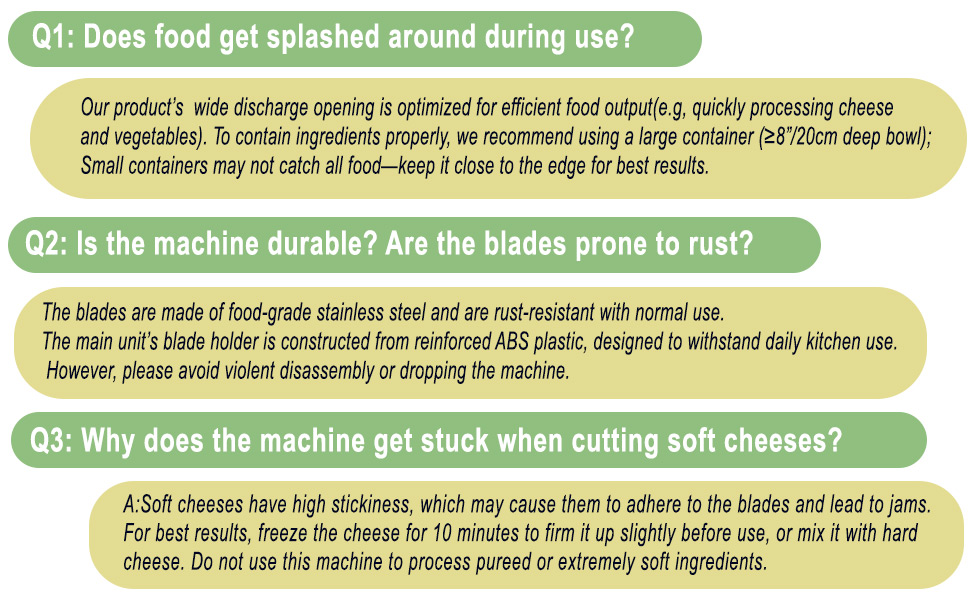 Electric Cheese Grater for Block Cheese,Electric Grater for Home Kitchen Use,3 Changeable Blades Salad Shooter Electric Slicer/Shredder for Vegetable Fruit Nuts