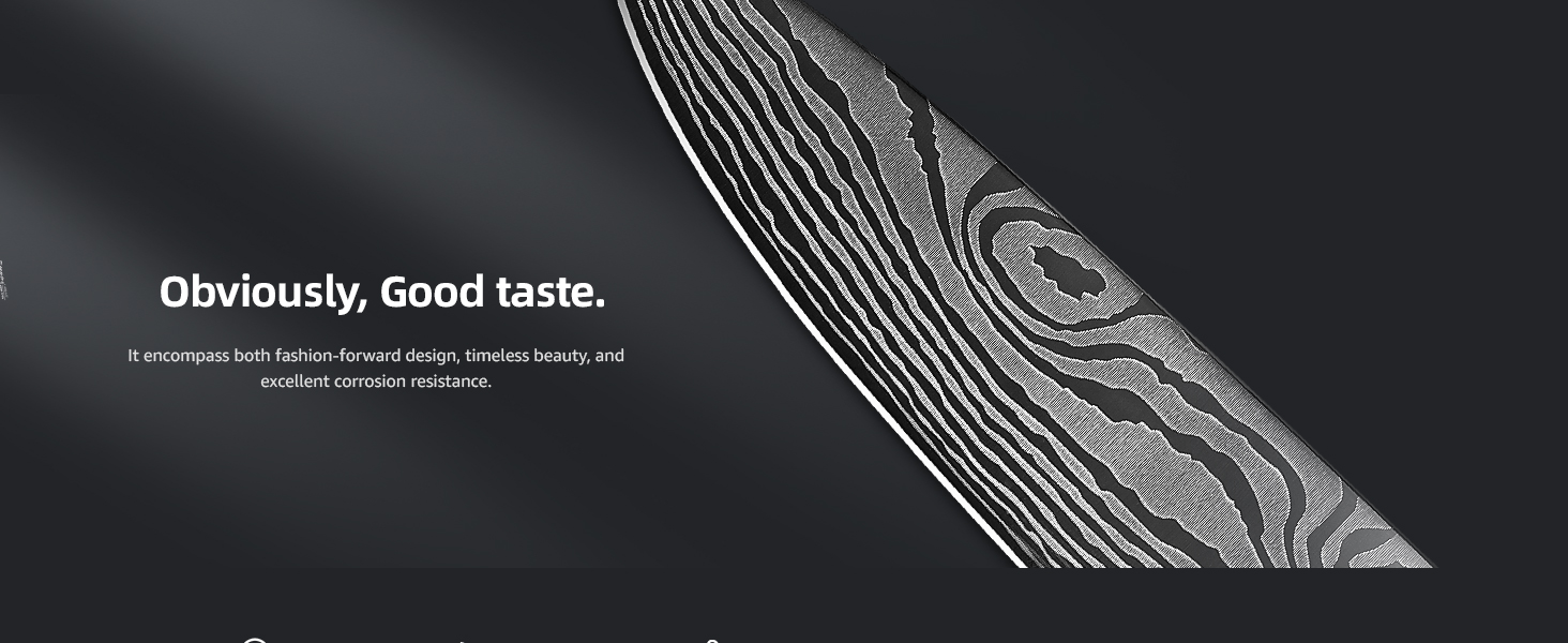 Knife Set, Emojoy 18-Piece Knife Sets for Kitchen with Block, Stainless Steel Kitchen Knives with Built-in Sharpener, Shears and Carving Fork, Black