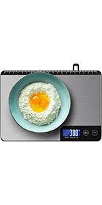 0.01g High Precision Kitchen Food Scale, Diyife 500g Portable Digital Scale with LCD Display, Tare, Multifunctional Gram Scale Weight for Cooking, Baking, Jewelry, 2 Tray, Batteries Included, Pink