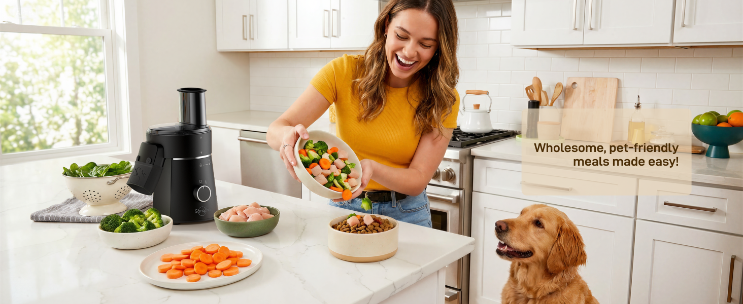 Sangcon Electric Cheese Grater for Block Cheese, 5-in-1 Automatic Salad Shooter & Vegetable Slicer with 5 Stainless Steel Blades, One-Touch Electric Grater for Cheese, Vegetables, Fruits & Nuts