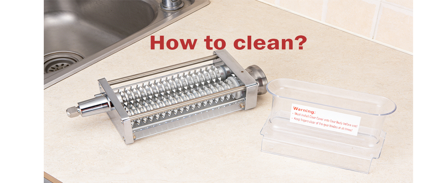 Adjustable Meat Tenderizer Attachment for KitchenAid Stand Mixers 3 Thickness Settings with Wide Metal Wheel & Tall Chute Meat Tenderizer Tool (meat tenderizer)