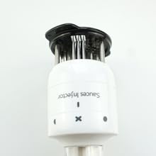 Stainless Steel Meat Injector - 1 Pack Seasoning Injector Marinade Injector for BBQ Turkey Chicken - Flavor Tenderizer Syringe for Poultry Cooking