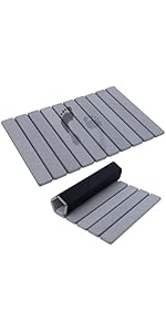 Azhou 6Pcs Absorbent Diatomaceous Earth Coasters Set with Holder - 4 Inch Quick-Dry Stone Coasters with Scratch-Resistant Surface & Velvet Base, Reusable Home Decor for Coffee Bar, Office Desk