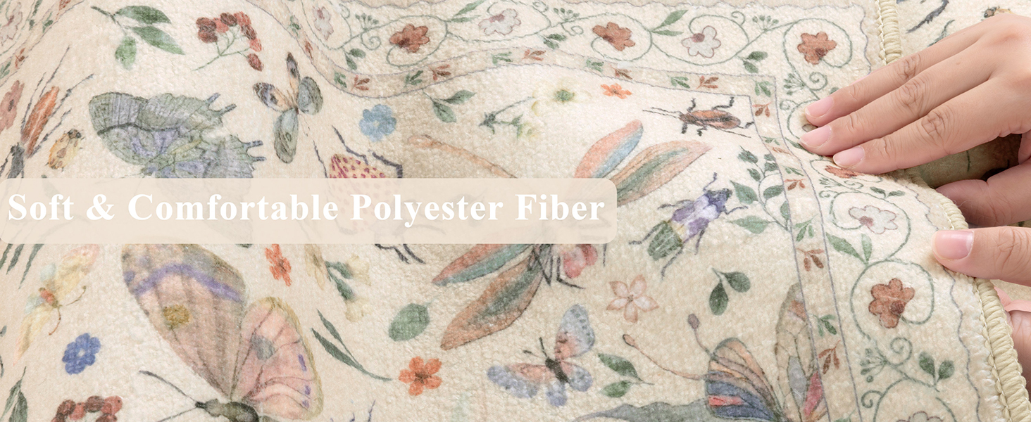 Ileading Kitchen Rugs Sets of 2, Non Slip Washable Kitchen Mats for Floor, Stain Resistant Farmhouse Floor Mat Carpet Runner for Kitchen Sink Office Laundry Hallway, Beige 20