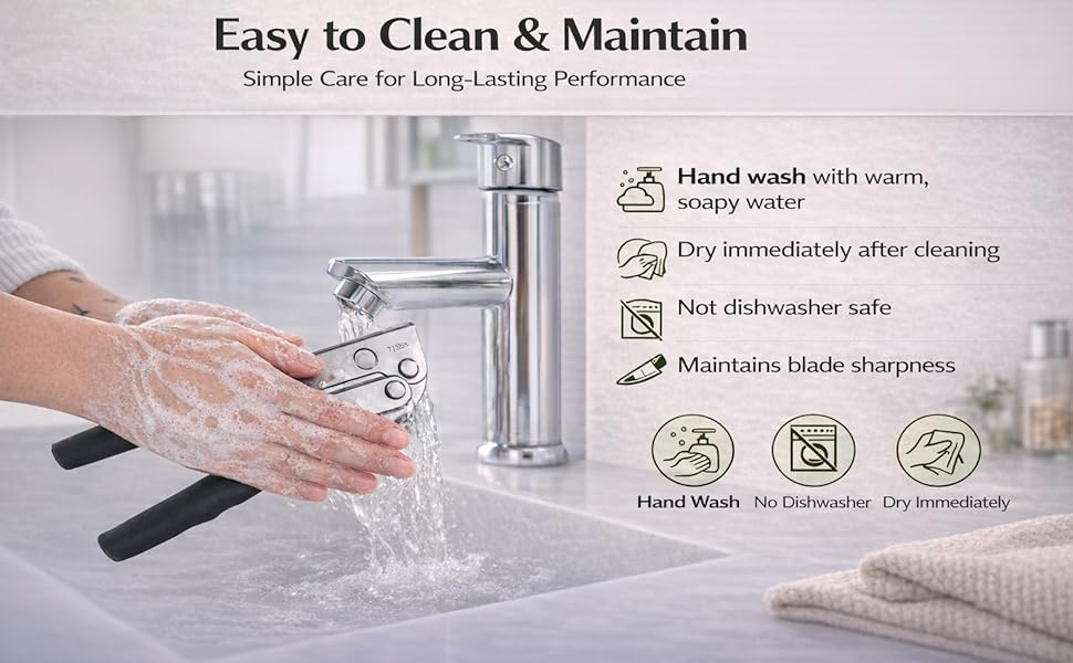 Heavy Duty Manual Can Opener for Seniors & Adults with Magnetic Lid Lifter - Easy Open Smooth Edge Safe Cut, Stainless Steel for Large Cans, Kitchen & Camping & Commercial with Bottle Opener