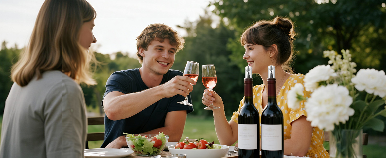 30-Pack Disposable Wine Pouring Discs, 3-Inch Individually Wrapped Anti-Drip Liquor Pour Spouts for Wine & Spirit Bottles, Single-Use Design Prevents Flavor Transfer