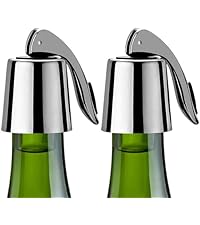 Pafusen Olive Oil Pour Spout with Adapters, Oils Pourer for Olive Oil Dispenser Bottle, Easily Turn Your Bottles into Dispensers for Liquor,Oils,Bottle Pourers (Sliver, 3 Pack Pour +Adapters)