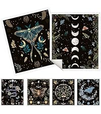 Swedish Dishcloths for Kitchen, 6 Pack Garden Plant Swedish Dish Cloths Reusable Washable Absorbent Kitchen Towel Gifts for Plant Lovers Gardeners Birthday Housewarming