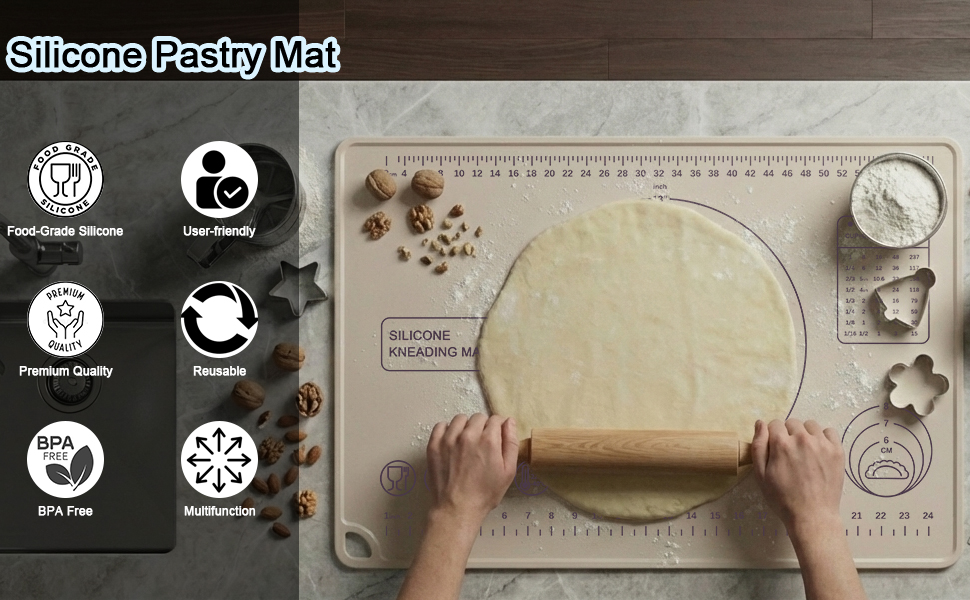 Silicone Pastry Mat 28