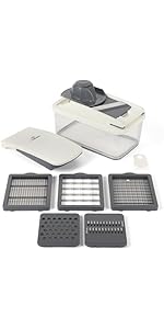 Calphalon Edge Stainless Steel Multi-Sided Meat Tenderizer w/Thermoplastic Rubber Handle - Taupe