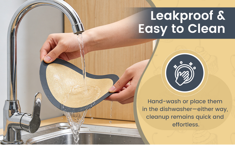 3 Set Silicone Baking Mat for 4, 7, 9 Inch Springform Pan Protector Prevent Cake from Sticking to Bottom and Side Easy Clean Nonstick Silicone Liners for Baking Cheesecake Pan