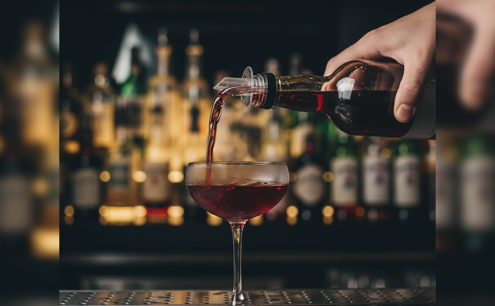 Liquor Bottle Pourers – Clear Speed Pourers with Universal Fit, Drip-Free Alcohol Bottle Pour Spouts for Home Bar, Restaurant, Lounge, and Bartending Use - 12 Pack