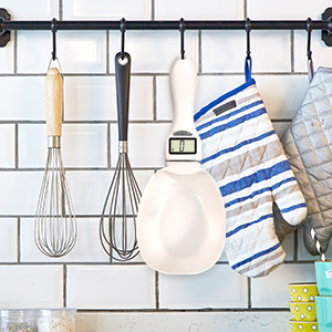 2pcs Digital Measuring Spoon Scale,Electronic Measuring Spoon 800g/0.1g High Precision with Screen,Adjustable Measuring Spoon for Cooking, Pet Food,Daily Meals