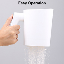 Electric Flour Sifter, Handheld Battery Operated Stainless Steel Mesh Shaker, Fine Mesh Cup Shape Powder Shaker Strainer Kitchen Cooking Baking Pastry Tools 4 Cup/1L Capacity